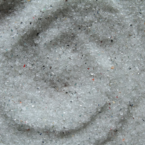 Sac de 15 kg de verre sable/tir grains fins 0,2 à 0,5 mm
